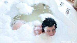 WeAreHairy - Rina - Bubble Bath Flesh Dildo