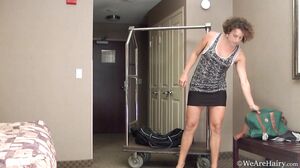 WeAreHairy - Saige - Hotel Room