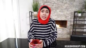 Hijab Stepmom Learns How To Pleasure