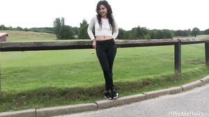 WeAreHairy - Sierra - Black Pants White Top