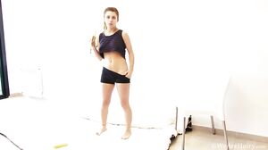 WeAreHairy - Skyler - Yellow Banana Black Shorts