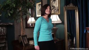 WeAreHairy - Sofia Matthews - Bedroom Stockings