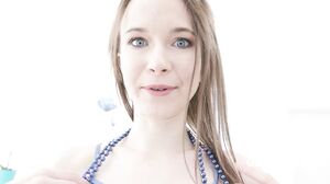 White teen Sweetie Plum returns to Gonzo for intense DP