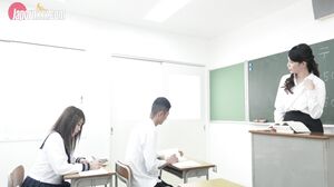 JAPornXXX - Kei Nakamura & Mina Asahi - School - Blowjo