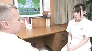 JAPornXXX - Mone Kamiki - Nurse - Interracial Creampie!