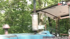 BIG ASS GERMAN AMATEUR REDHEAD MILF FUCK OUTDOOR