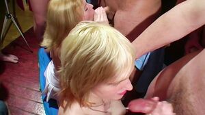 We Love Bukkake - Older and Younger Cock Suckers Taking