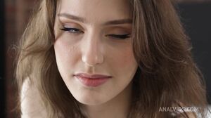 Skinny Schoolgirl Barcelona went to the Men's hostel! Hard and First Double Penetration NRX146