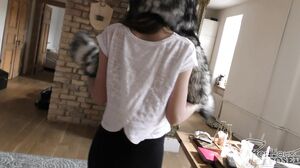 Teen Rebeka Giving Her First on Camera Blowjob and Mout