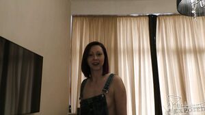 Beautiful Blake in Overalls Pov Lesbian Strapon Fun Mis