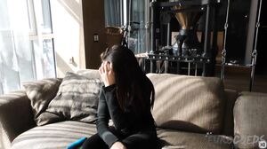 Patricia Back and Masturbating on My Couch With a Nice