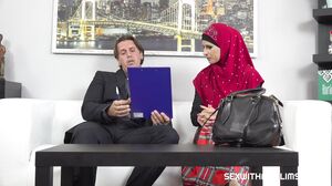 Sexwithmuslims - Billie Star - Lawyer settles for fine muslim pussy