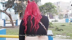 Super Busty Venezuelan Falls in Love with a Young...
