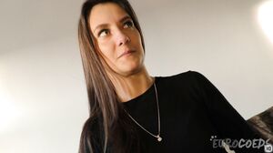 Fresh New Girl Patricia Using Fingers for the First Tim