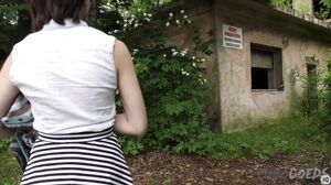 Sonja Masturbating in an Abandoned Building