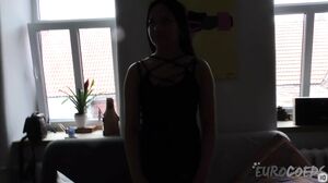 18yo Milania First Time Naked on Video