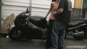 Mandy Flores - Fucks On A Ninja Motorcycle