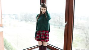 Mila Azul - Schoolgirl Mila Azul - Is Hungry For Cock