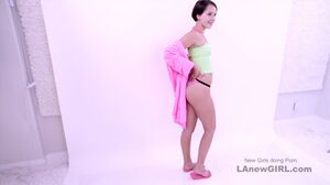 Gorgeous 18 Teen Brunette rides big cock