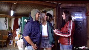 German Farmer is looking for a wife - Teen Fuck in Barn