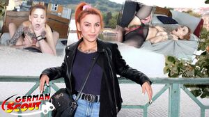 German Scout - Hairy Bitch Vanessa Red Pickup And Raw Fuck