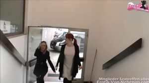 Dunne Fotzen - Gangbang tight pussys rough fucked in German gangbang orgy