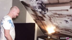 Xeni - Anal and creampie gangbang for German college girl