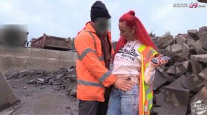 German Teen Anni Let Stranger Fuck Her Outside To Made