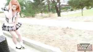 Red Haired Doll Sadie Kennedy Gets Fucked by a Hung Black Stud