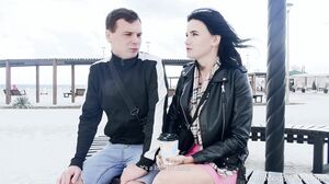 Hazel Grace & Queenlin - Lad Enjoys Two Bisexual Cuties