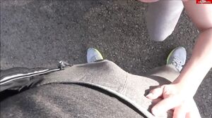 Lana-Giselle - Teenie-Fick beim Joggen im Wald