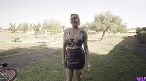 Caitlin Bell - Milf Comes On To Sons Coach