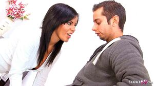 Female Teacher Cougar seduce Big Dick Young Guy to Fuck her