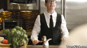 Trans Khloe bangs co worker Jane Wilde