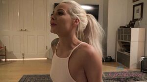 Elsa Jean comes over for dinner and your cock  POV Styl