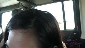 You fuck Vina in the car and she eats your cum