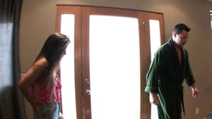 Babysitter gets extra money for babysitting daddy