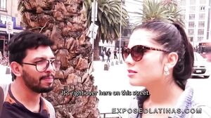 Hot Mexican Latina Teen Penny Love Facial Casting