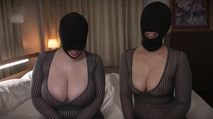 CJOD-317 Double Masks Oshikawa Yuuri, Nishimura Nina P3