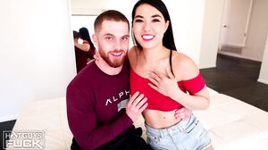 Muscle Man Dustin Hazel Pounds Asian Hottie Mina Moon Senseless