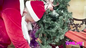 This Christmas She Will Get Fucked By Santa Claus