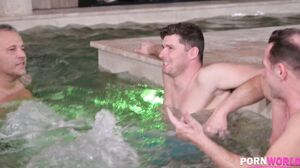 Dude Gets Stacked Italian Blonde Marica Chanelle's T&A