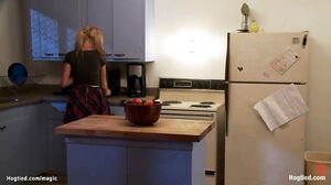 Intruder bound and fucked student