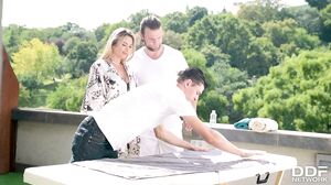 Shalina Devine Treats Herself to DP With Two Dicks