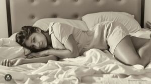 Thirsty Latina Alicia Rests Her Pussy Against Four BBC