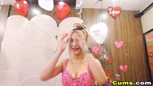 Big Ass Teen Rides Dildo With Natural Tits