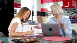 Amy Douxxx And Ivi Rein Something To Stare At