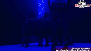 FETISH Club gangbang with anal and german milf