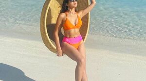 DP Gangbang Pool Party with BFFs Candie Luciani and Venera Maxima GP2250