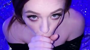 Madi Collins - Petite Stunner Madi Collins Sucks A Cock